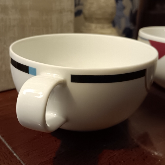 1980s Studio Nova Attitudes Tea, Coffee, Espresso, Cappuccino Art Deco Revival - Picture 2 of 11